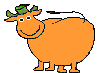 Orange_cow