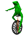 Frog_on_bycicle
