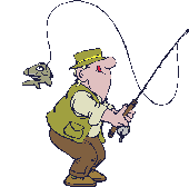 Fisherman 4 animation, Fishing