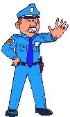 Resultado de imagem para gif animada de policial em desenho