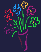 Neon_bouquet