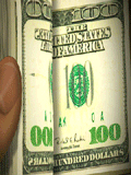 Moving-picture-flipping-through-hundred-dollar-bills-gif-animation