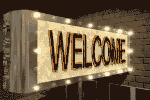 Welcome Signs animations | Words | GIFGIFs.com